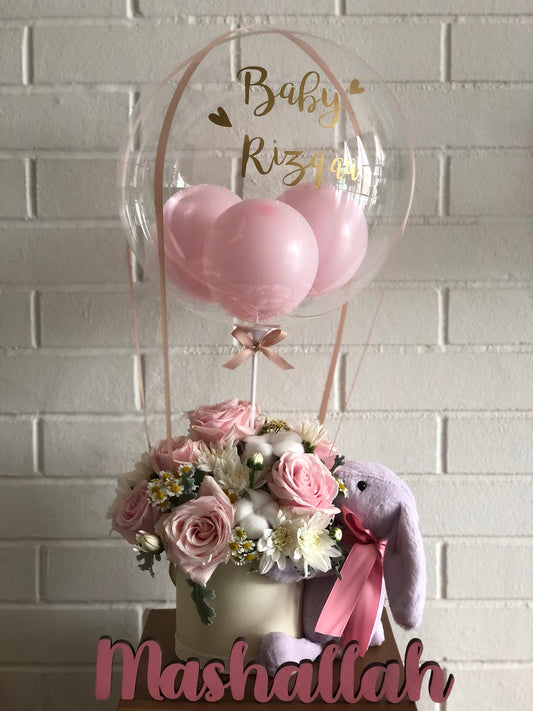 Mashallah Baby Pink Standee