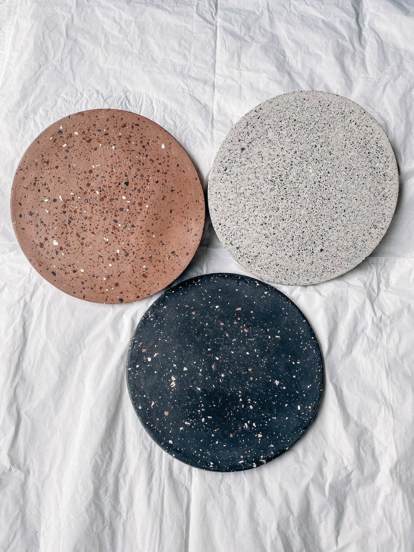 LIMITED EDITION Round Terrazzo Display Tray